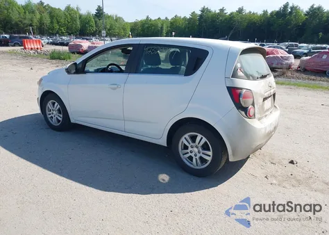 2013 Chevrolet Sonic Lt Auto z USA, uszkodzony, nr VIN 1G1JC6SH7D4237206